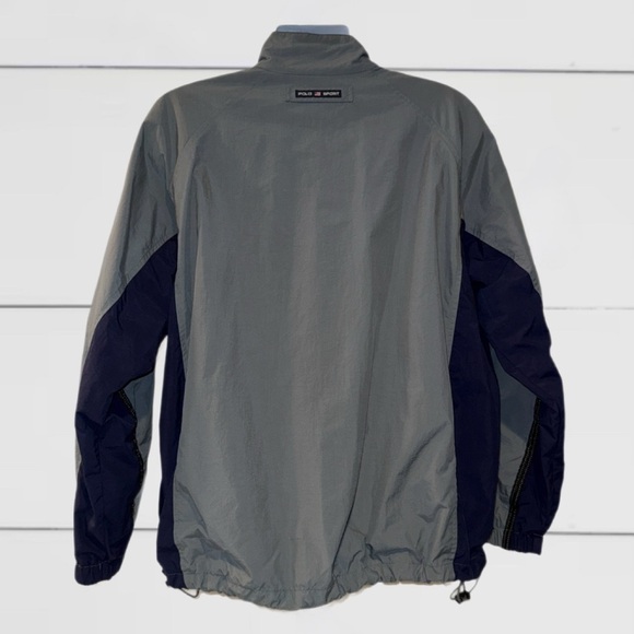 Vintage Polo Sport Ralph Lauren Navy/Gray Jacket - Men's Size Large - Picture 9 of 17